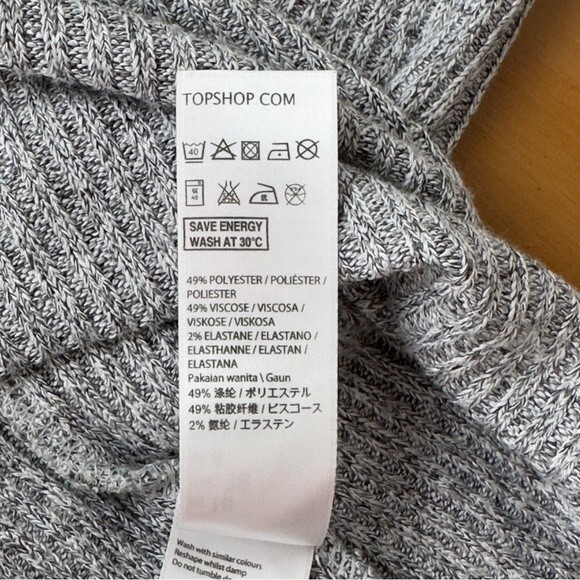 TopShop Turtleneck Sweater Dress - Size 6 - Super Sexy - Picture 8 of 10